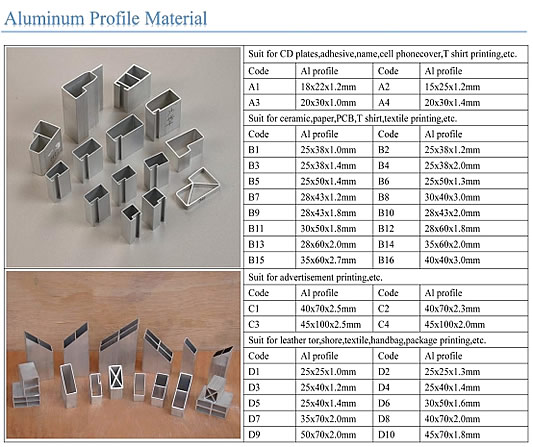 Aluminum Screen Frames